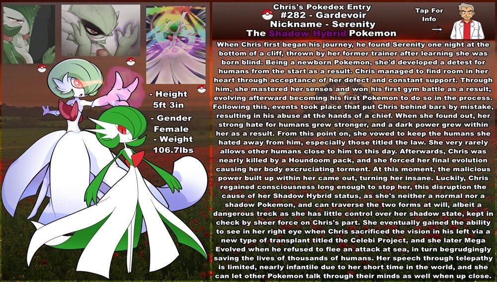 Tale of the Guardian Master - Serenity the Gardevoir page 1 full