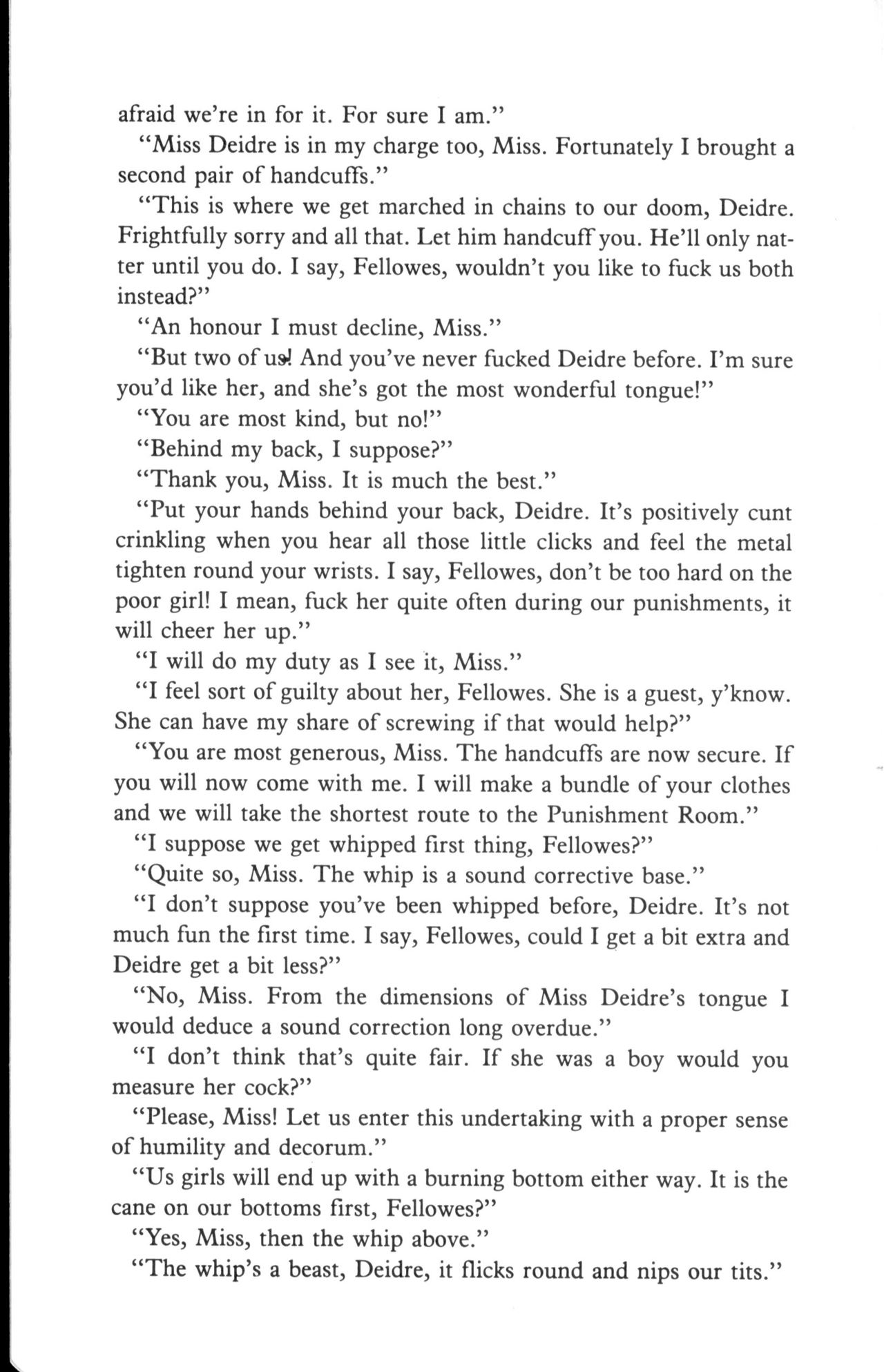 Fellowes #10 : The Caning of Deidre page 6 full