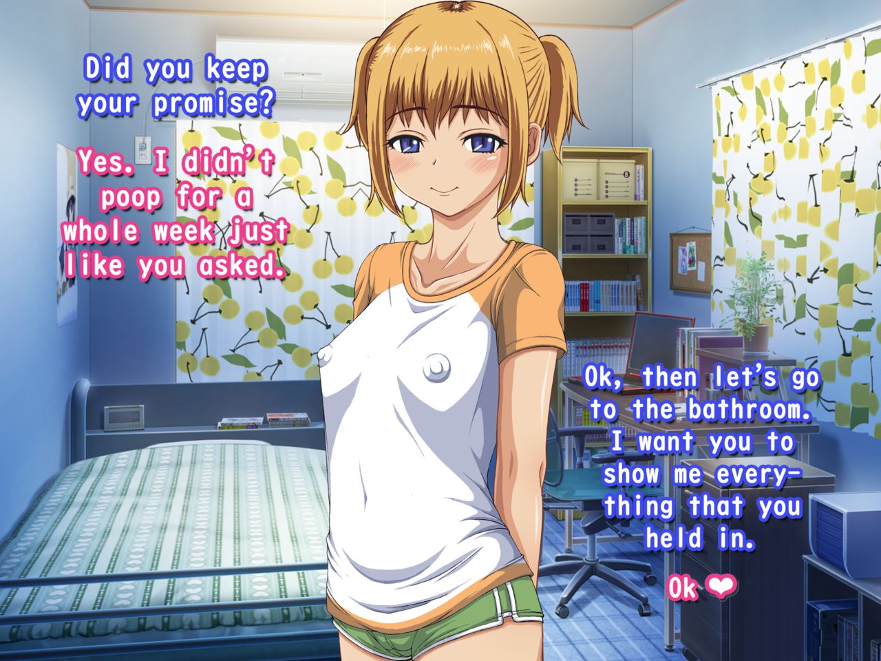 Imouto ni Ofuroba de Unchi o Saseru Ohanashi | The Story of when I Made my Sister Poop in the Bathtub page 2 full