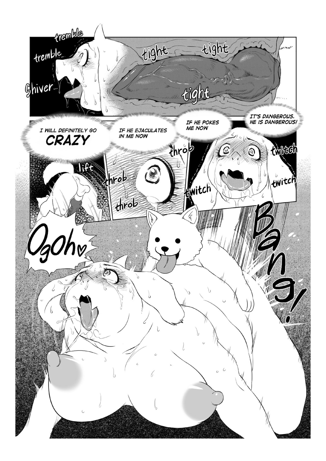 How about is my  under tail? page 8 full