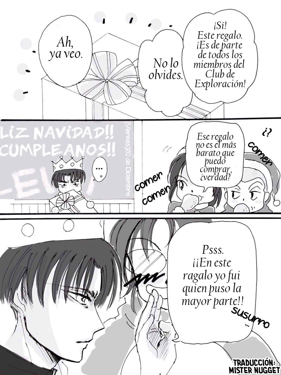 Cumpleaños de Levi - 『Diciembre, cumpleaños ♪』 page 4 full