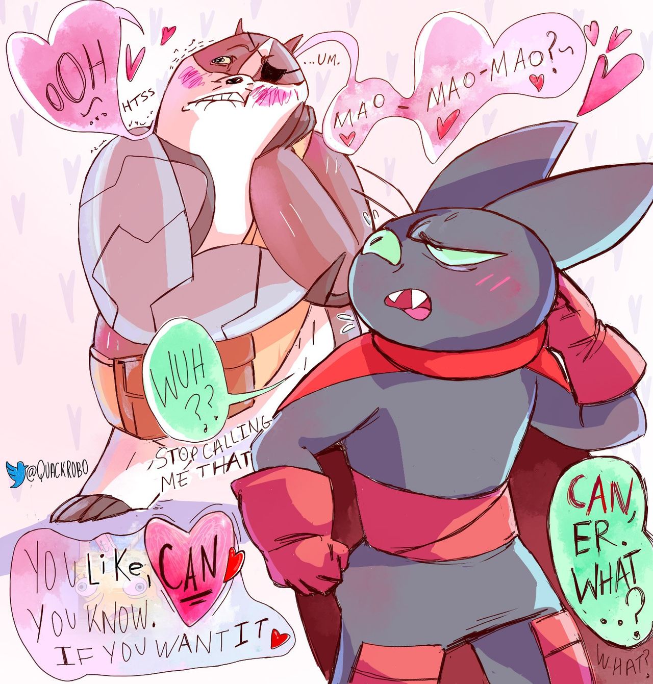 Mao Mao and Badgerclops: Heroes of Pure Hentai page 1 full