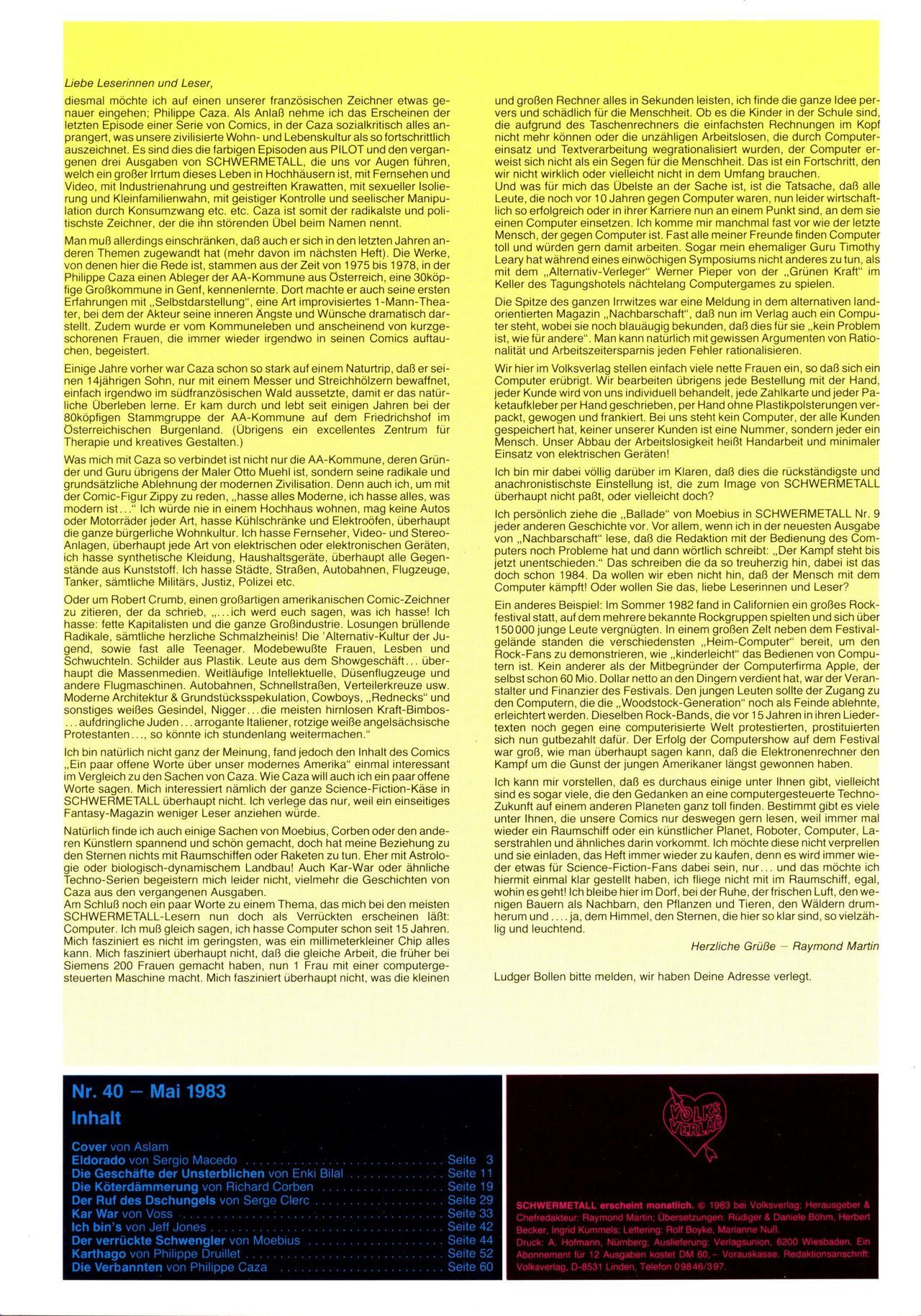 Schwermetall #040 page 2 full