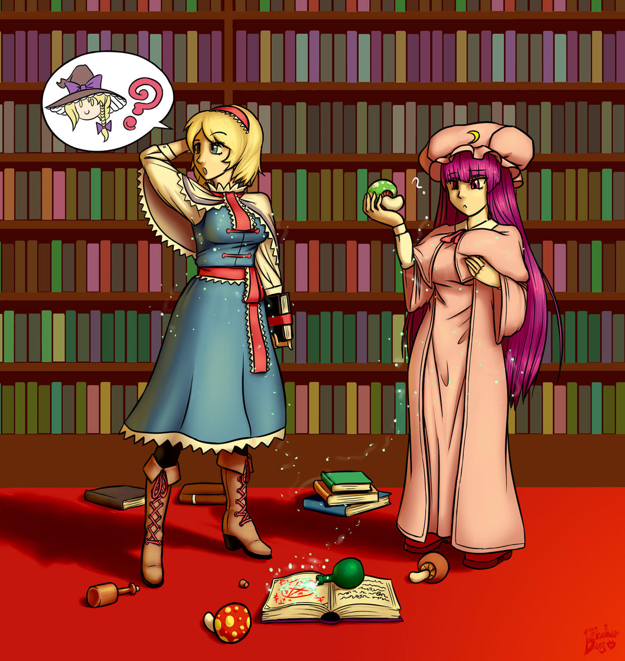 Magical Mishap at the Library page 1 full