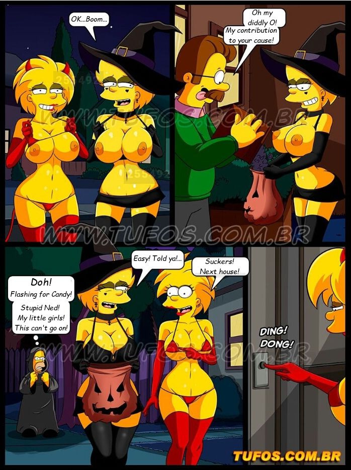 The Simpsons - Halloween Night page 7 full
