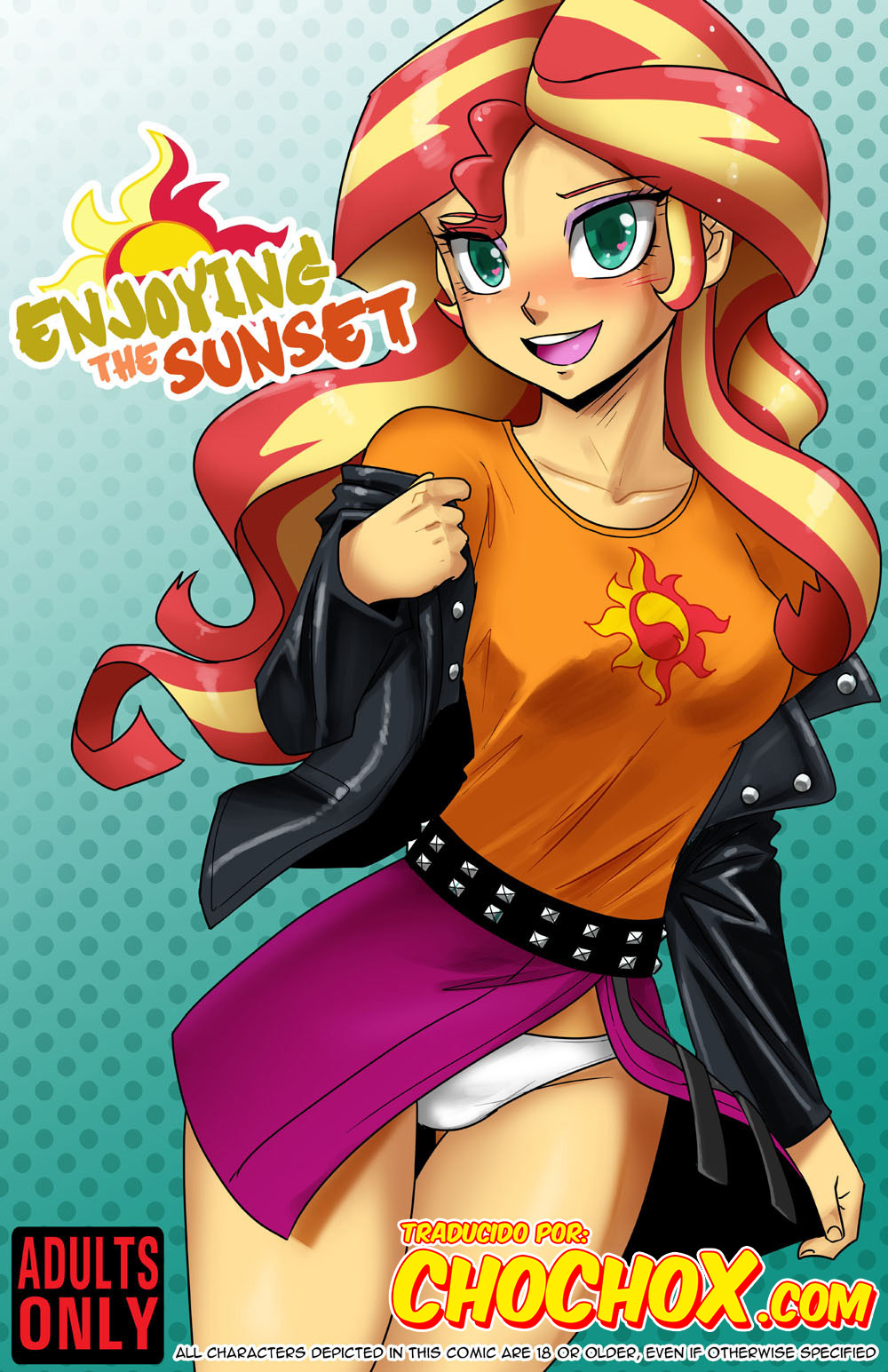 Enjoying the Sunset page 1 full