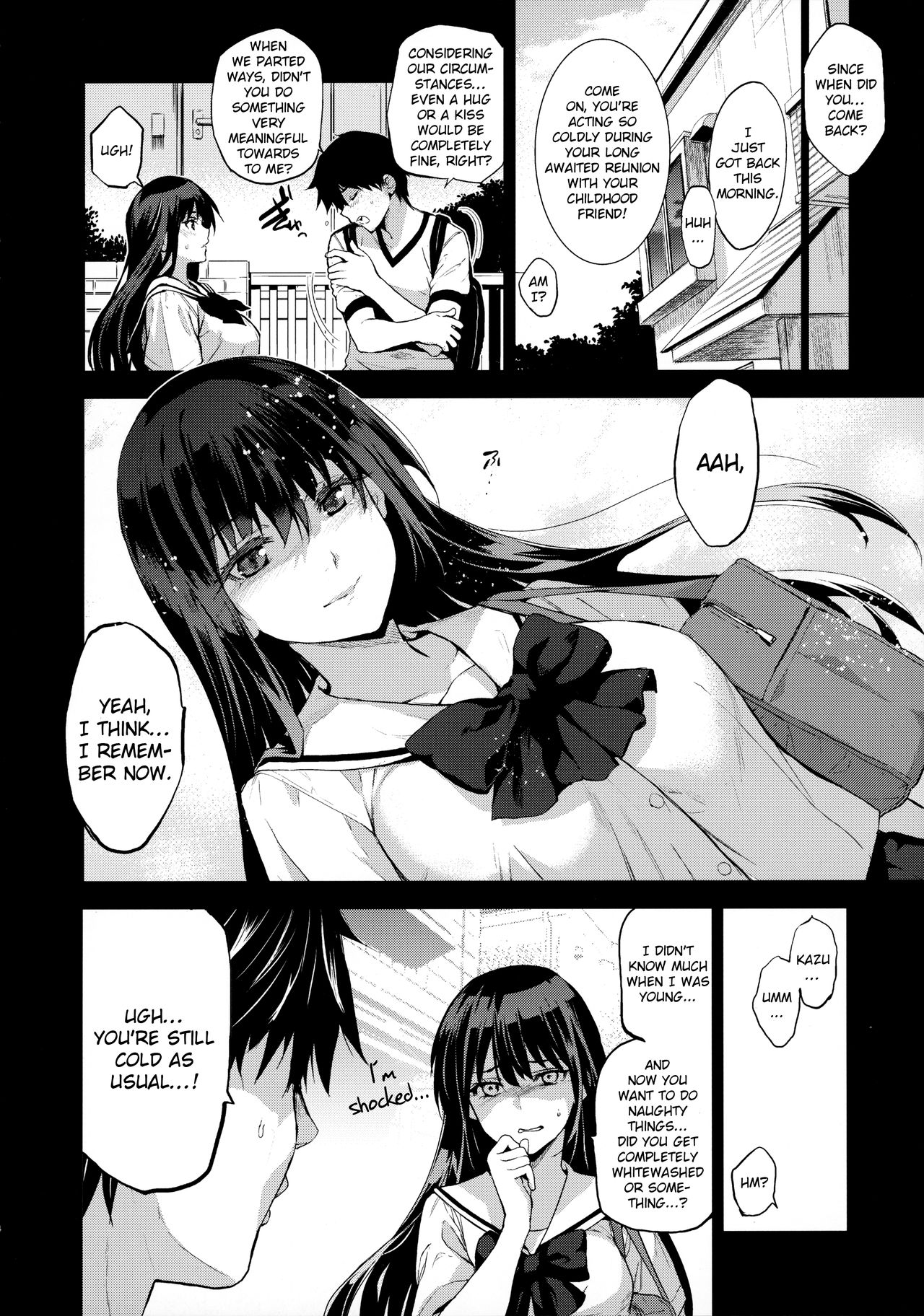 Otonari no Nie - Saikai Shita Osananajimi no Ie de Okita Koto. page 5 full