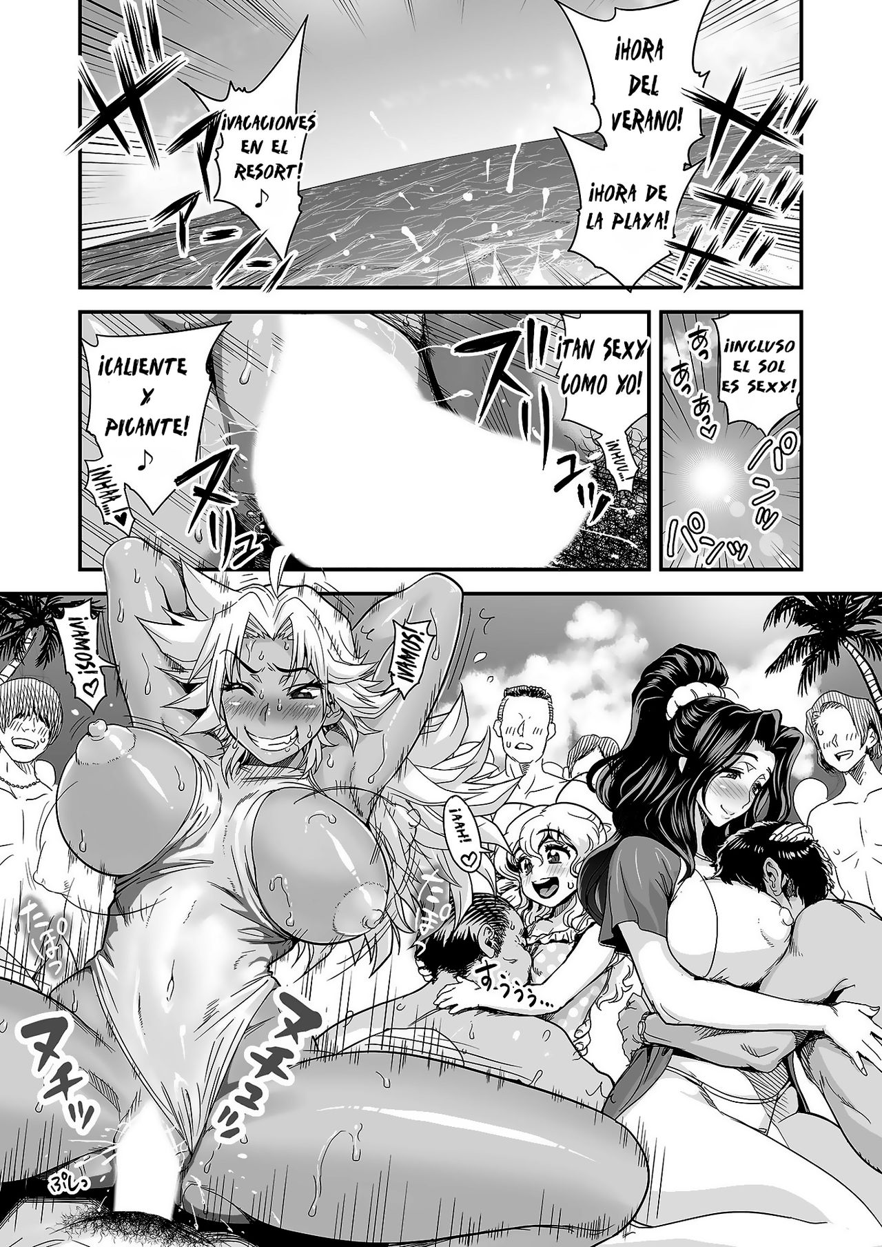 Energy Kyo-ka!! ~Bakunyuu JK. Gachi Zeme Hatsujou Chuu!~ Omata de Nukarete Okuchi de Gokugoku Yuujou to Fukujuu no Semen Gourmet Match! page 5 full