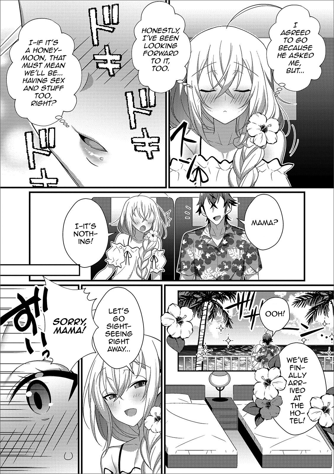 Shinkon Ryokou de Love Love? Sex Zanmai page 2 full