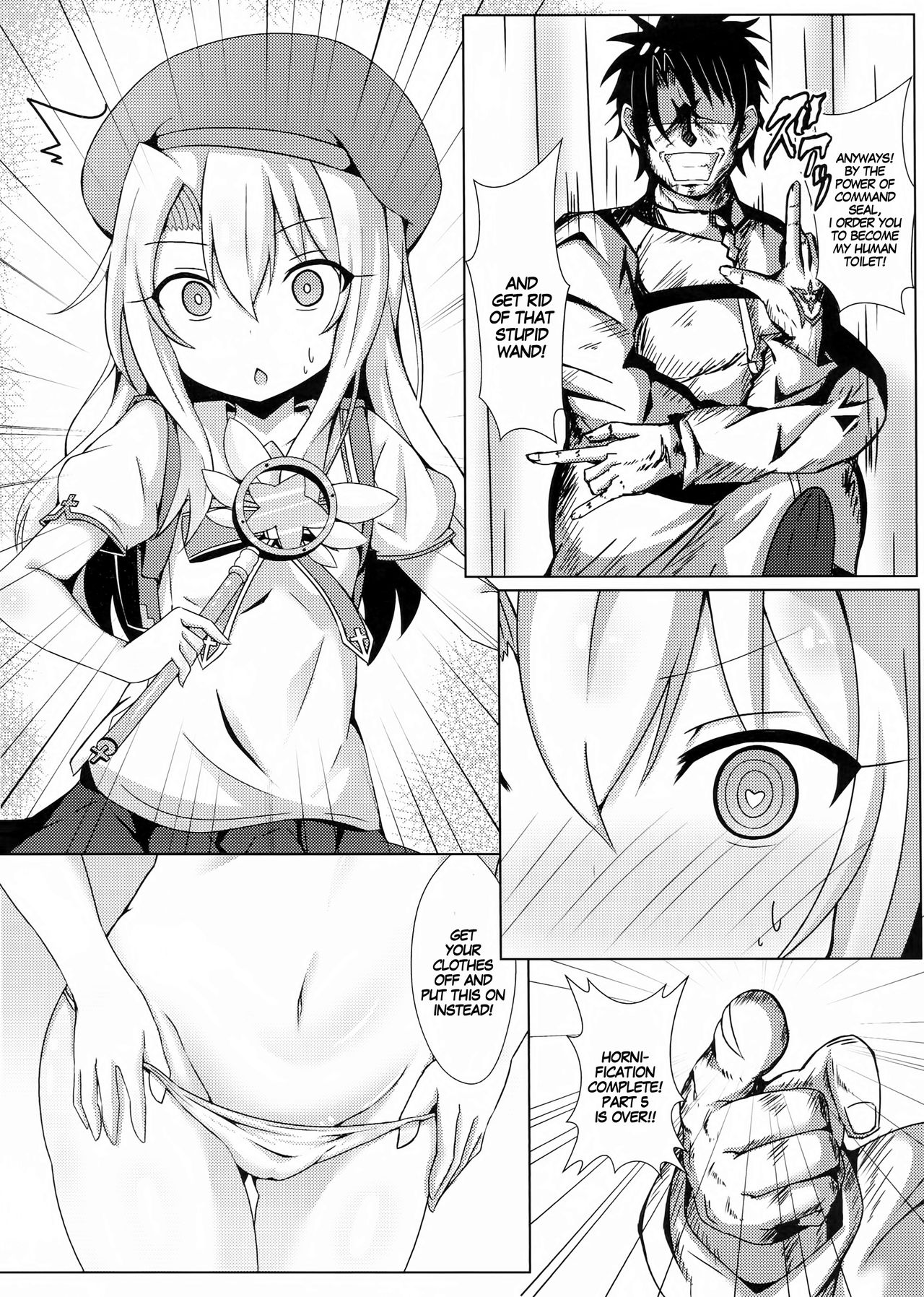 Mahou no Koushuu Toile Illya FUCK Hikenai!! | Magic Public Toilet Girl Illya Endless FUCK!! page 3 full