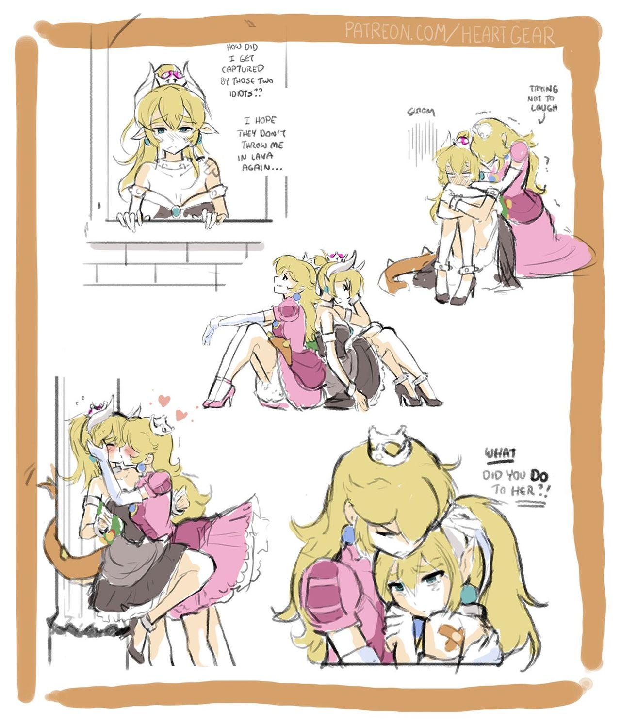 Thank you Mario but our queens and princesses have gone wild and now are beyond salvation. This is only the beginning. Bowsette, Boosette, Chain Chompette... BEWARE OF THE SUPER CROWN! page 10 full