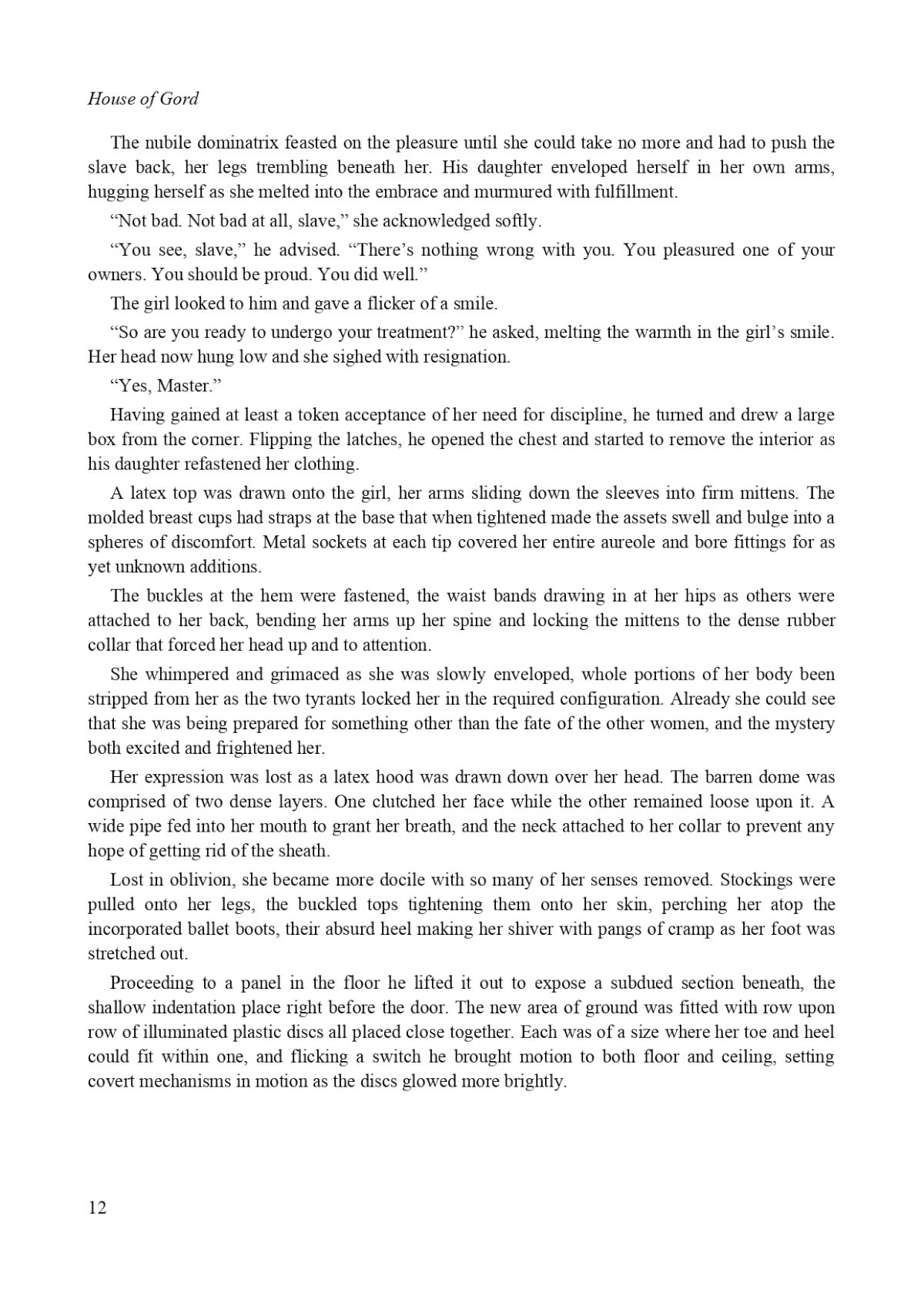 House of Gord BD-031 - Condemned to Slavery  English| page 10 full