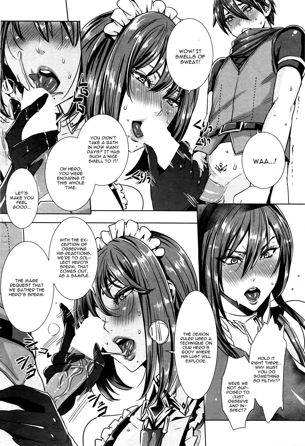 Ippai Itte ne, Yuusha-sama | Please Cum Lots ♪ Lord Hero ♥ page 7 full